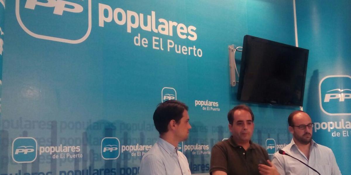 Damián Bornes, Antonio Saldaña y Germán Beardo.