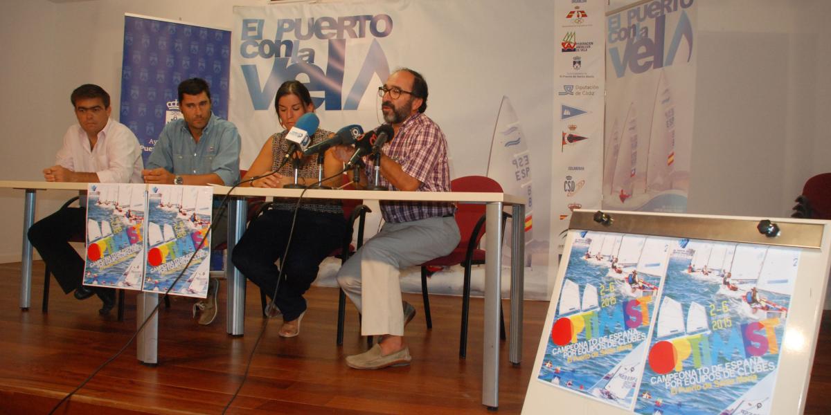 Presentación del Campeonato de España de Optimis.
