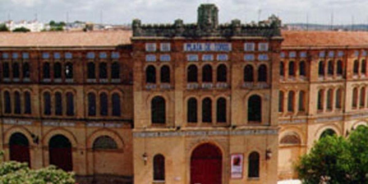 Vista aérea de la Plaza de Toros de El Puerto.