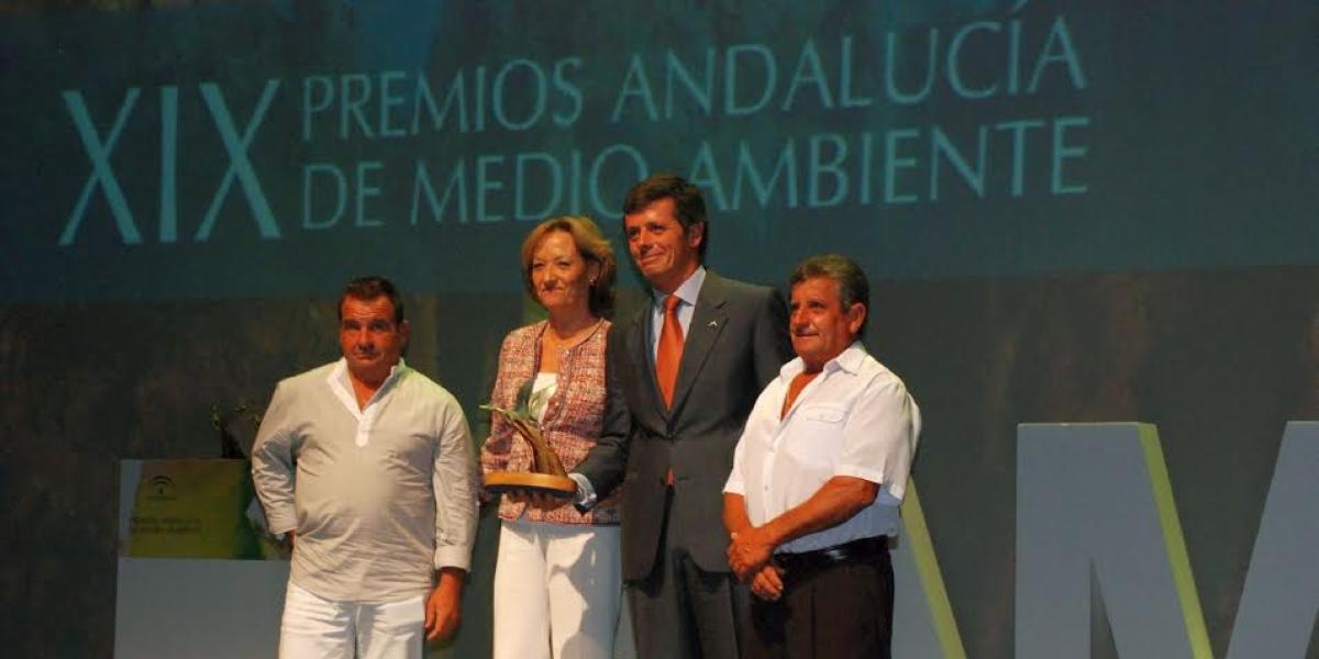 Salarte en los Premios de Medio Ambiente de Andalucía.