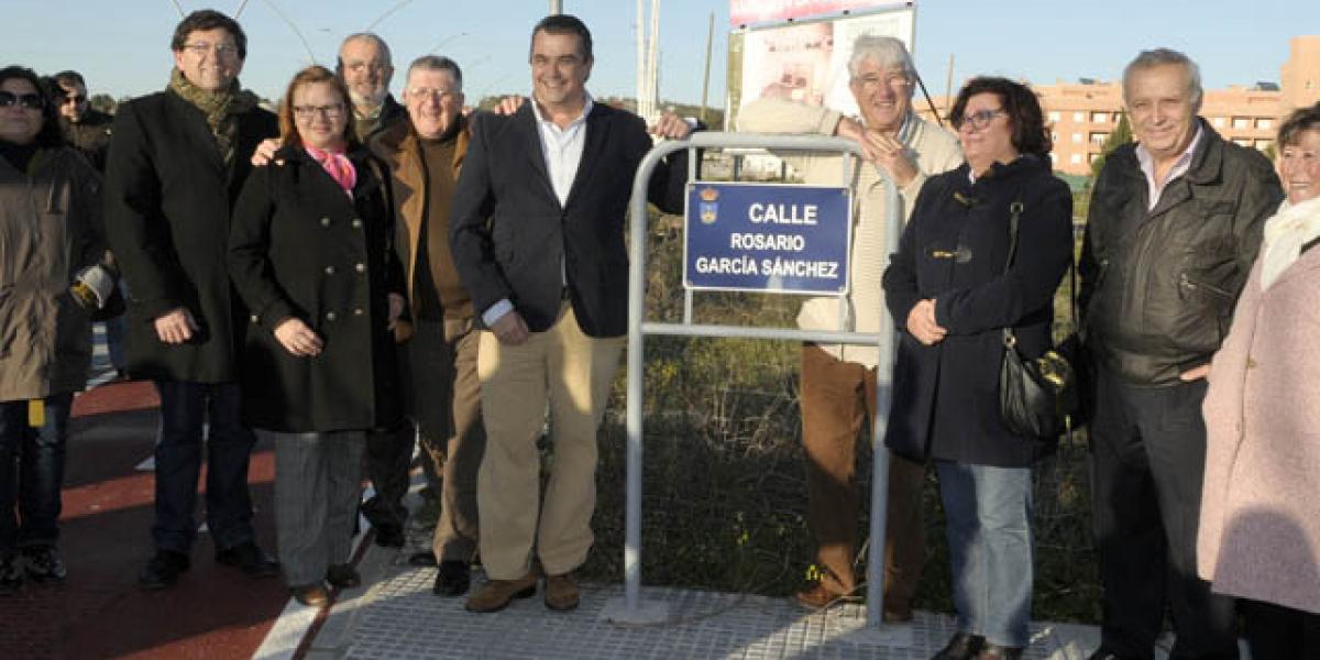 Calles con nombres de dirigentes vecinales.