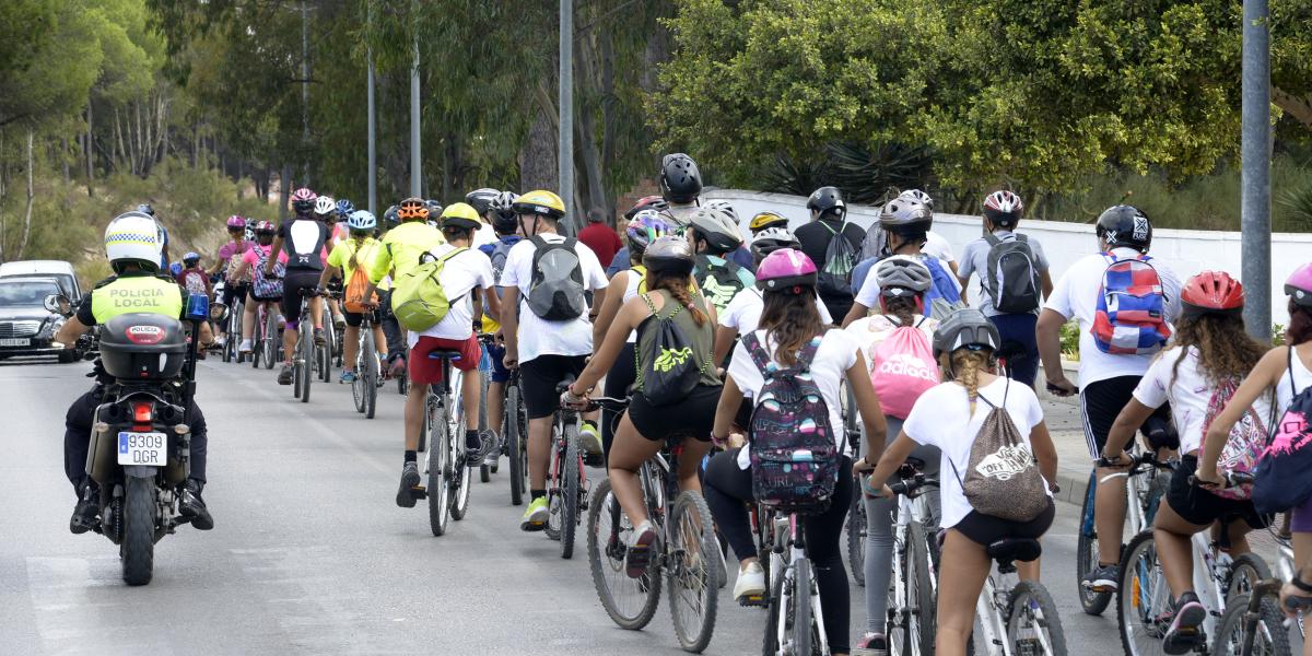 Recorrido ciclista.