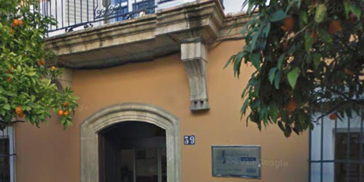 Exteriores del Servicio Provincial de Recaudación.