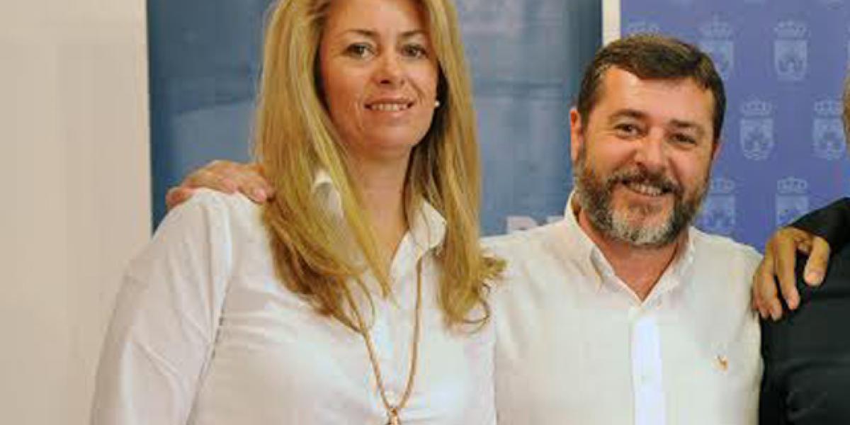 Leocadia Benavente y Alfonso Candón.