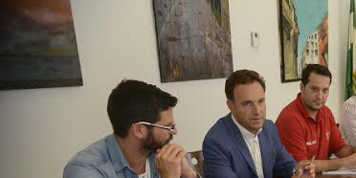 Javier Botella, David de la Encina y Antonio Fernández.
