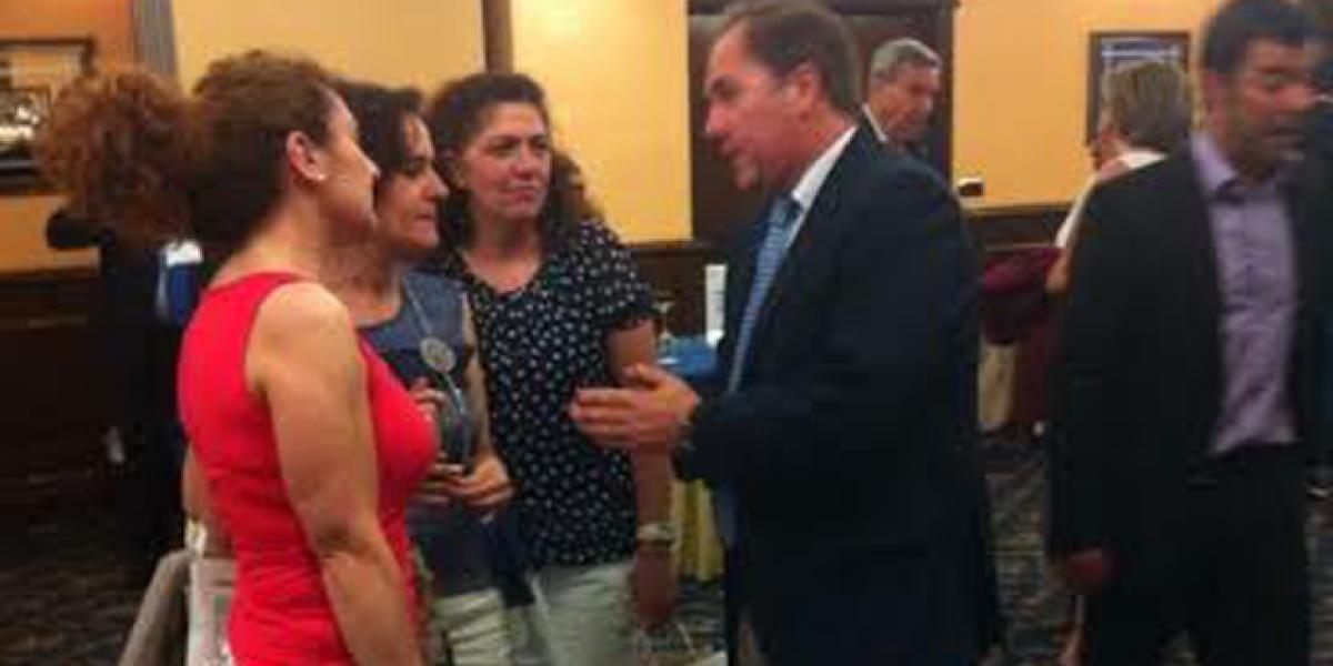 Raúl Capdevila en un evento de promoción turística.