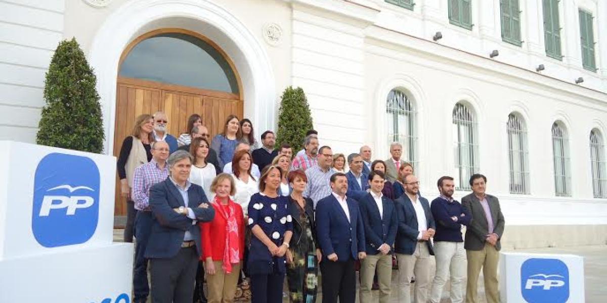 Presentación de la lista del PP.