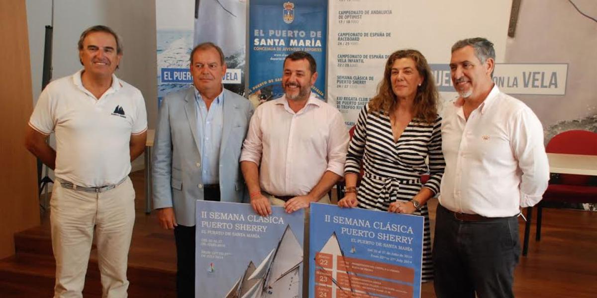Presentación de la II Semana Clásica de Puerto Sherry.