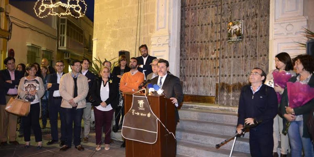 Inauguración de la Fiesta de los Patios 2015.