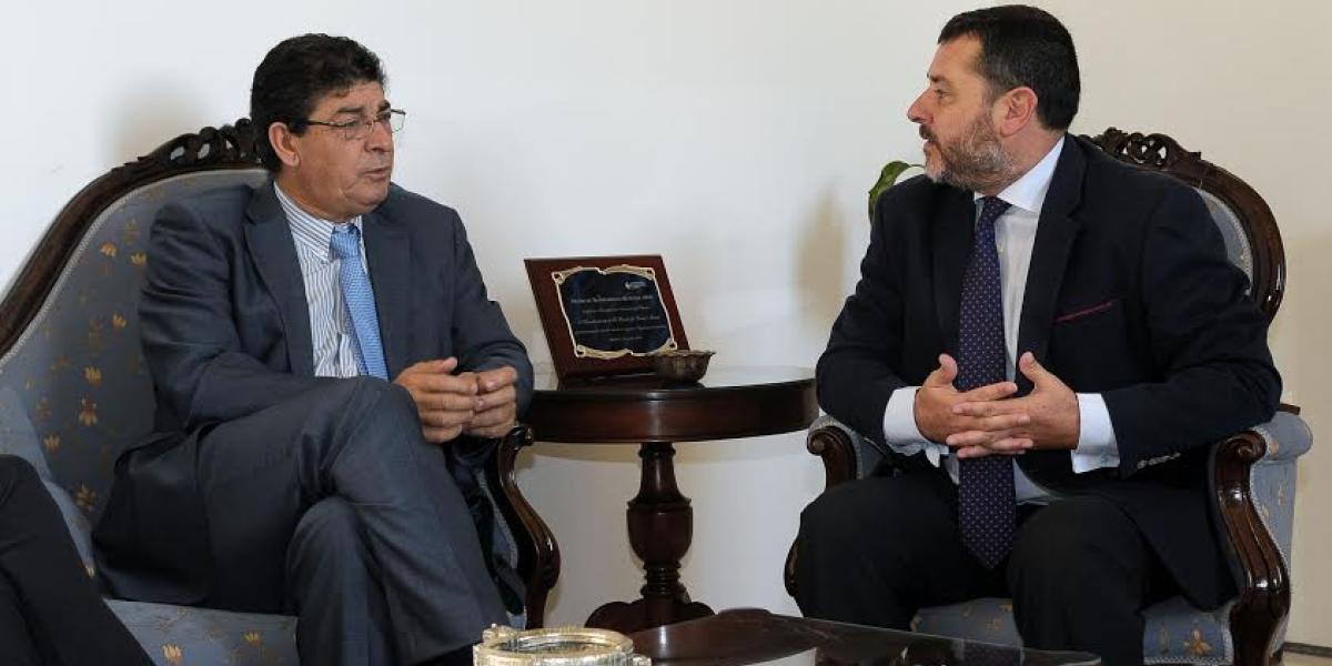 Diego Valderas y Alfonso Candón.
