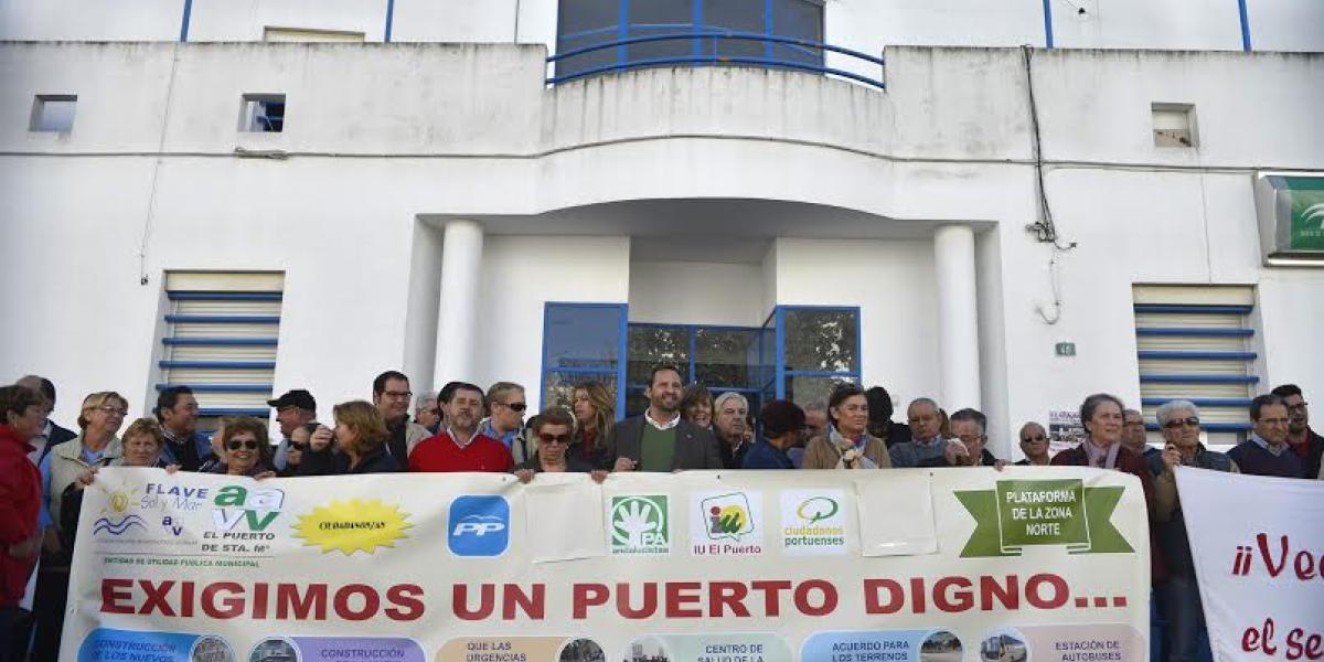 Concentración en Pinillo Chico.
