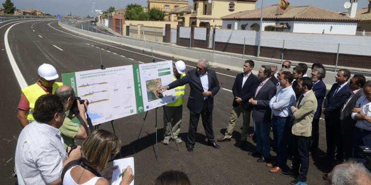 Inauguración de la duplicación de la A-491.