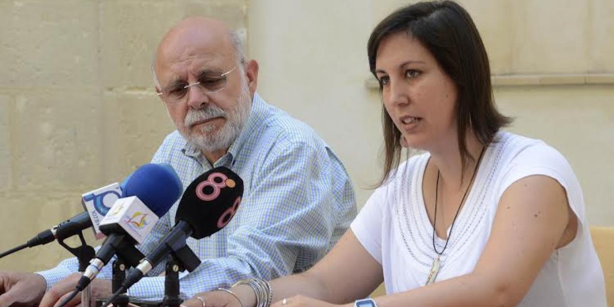 Javier Maldonado y María Eugenia Lara.