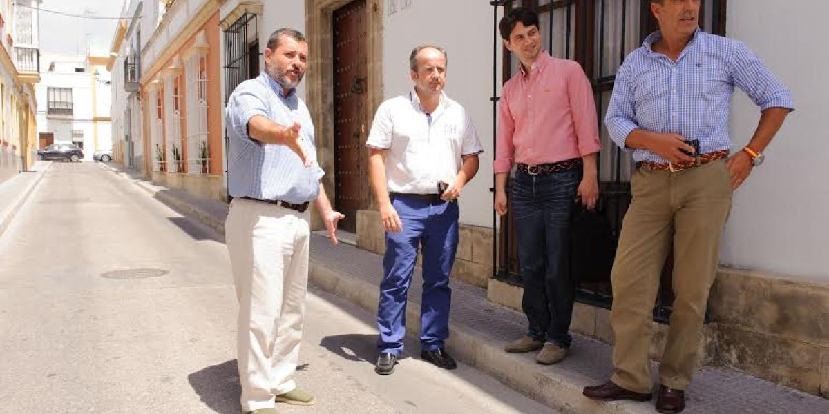 Alfonso Candón, Daniel Pérez y Damián Bornes.
