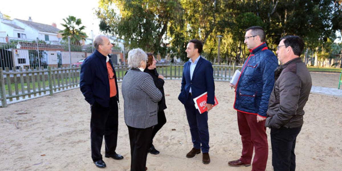 Concejales del PSOE en Valdelagrana.