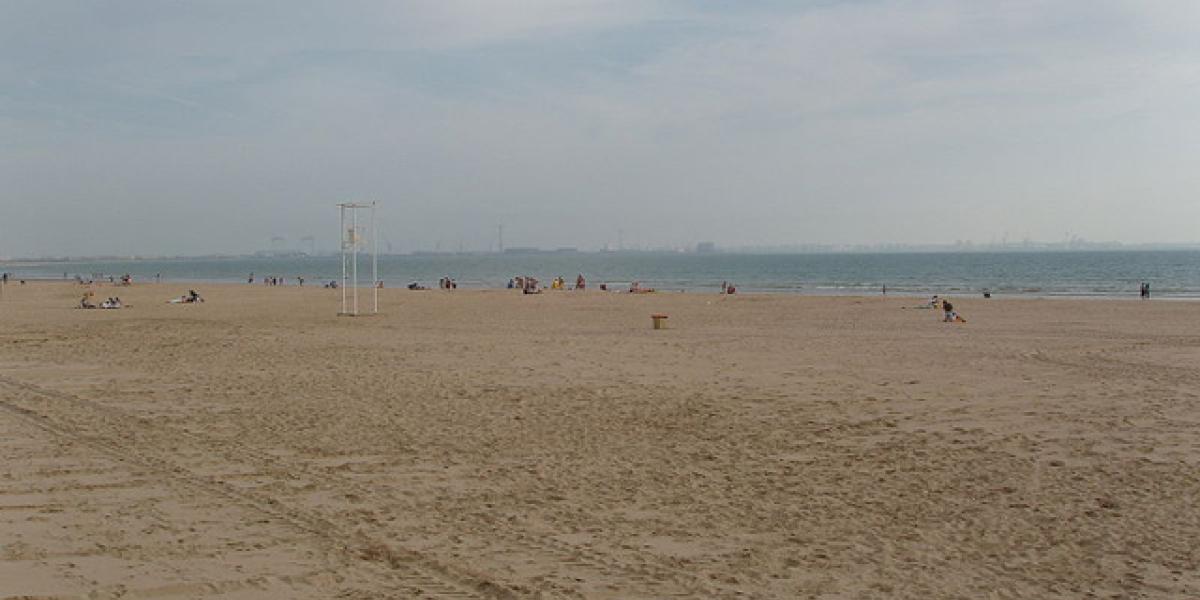 Playa de Valdelagrana.