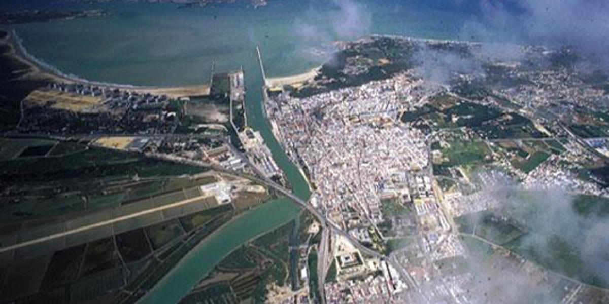 Vista aérea de El Puerto.